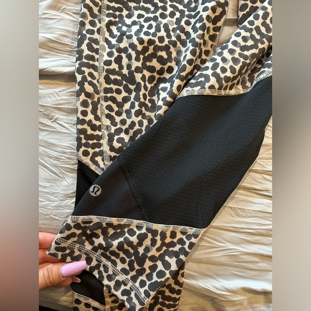 Lululemon pace rival crop mid rise leggings size 6 - Picture 7 of 11